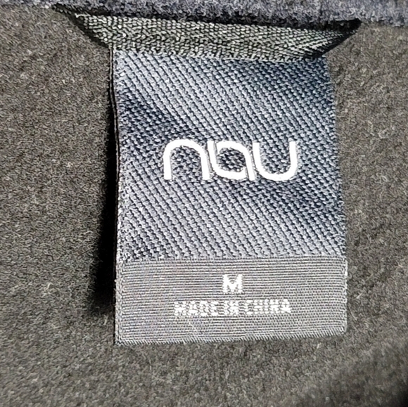 Nau Hoodie Men’s  Size Medium Casual Long Sleeve Wool Blend Outdoor Pocket Gray - Picture 5 of 8